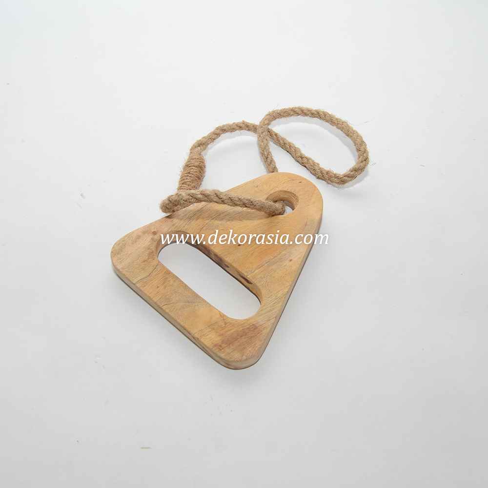 Spot Coffee Wood Chew Rope Tug - Introducing the Dual-Action Play & Chew Rope for Dogs